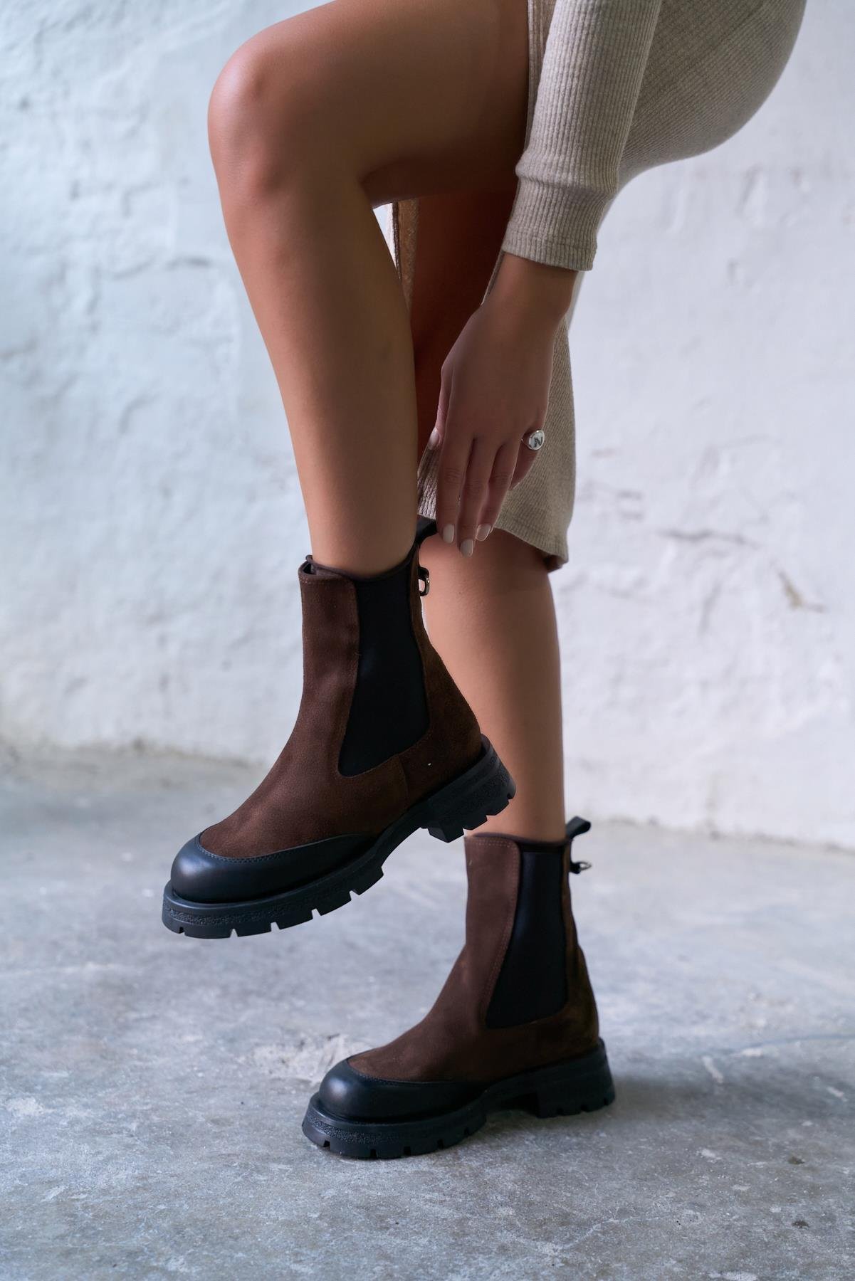 RİAD KAHVE SÜET BOT 