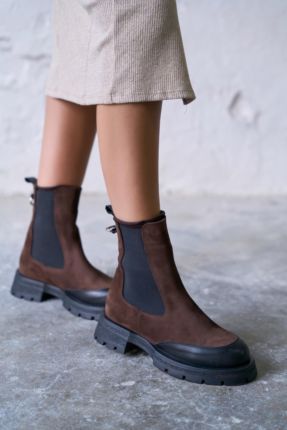 RİAD KAHVE SÜET BOT 