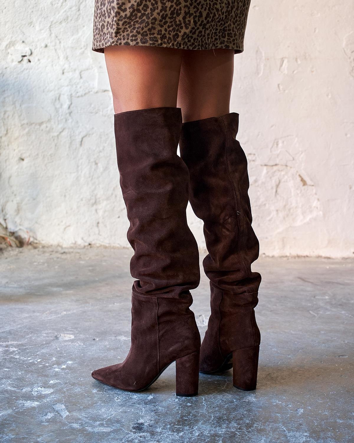 ROADS KAHVE SÜET ÇİZME