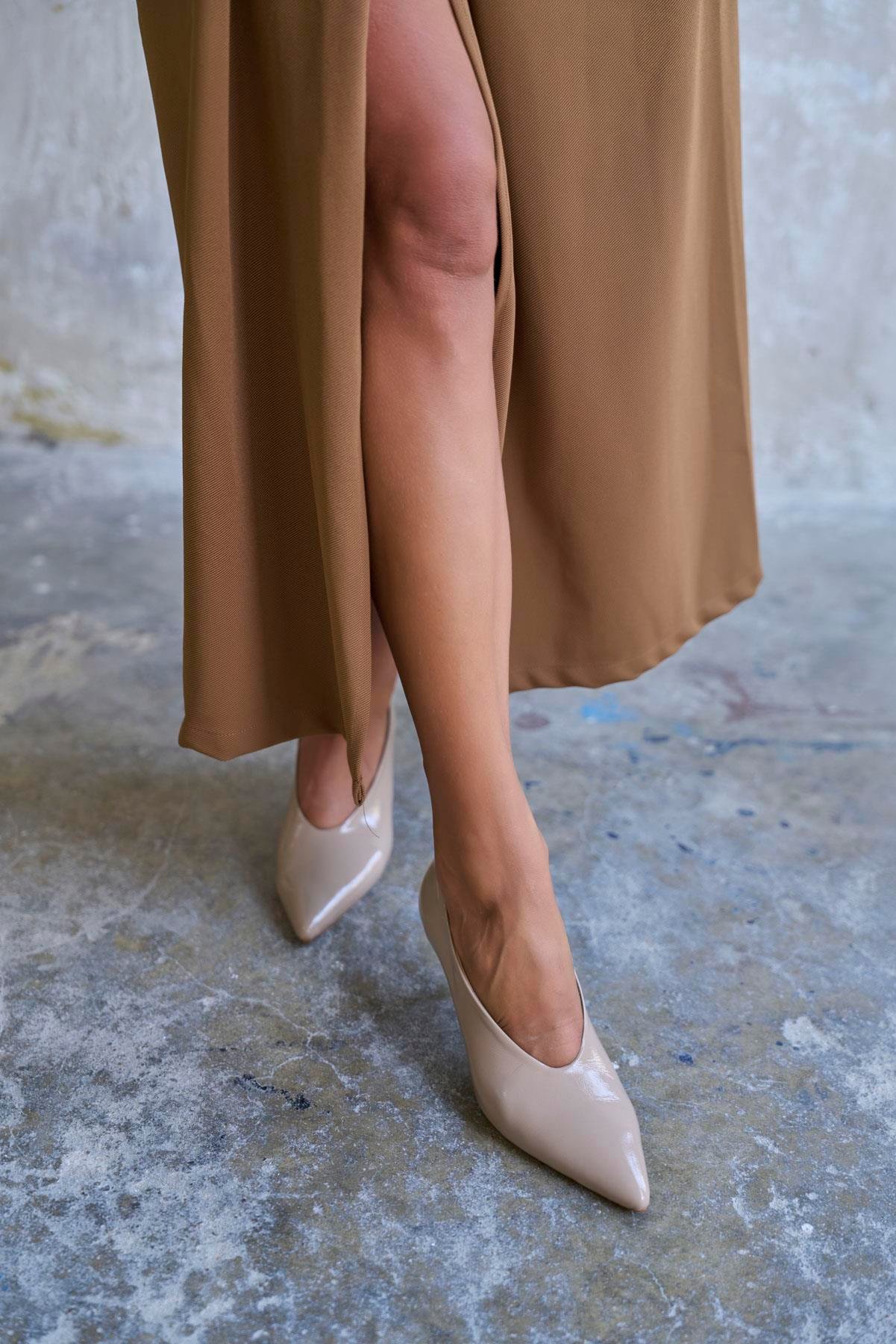 ROYAL VİZON RUGAN TOPUKLU AYAKKABI 