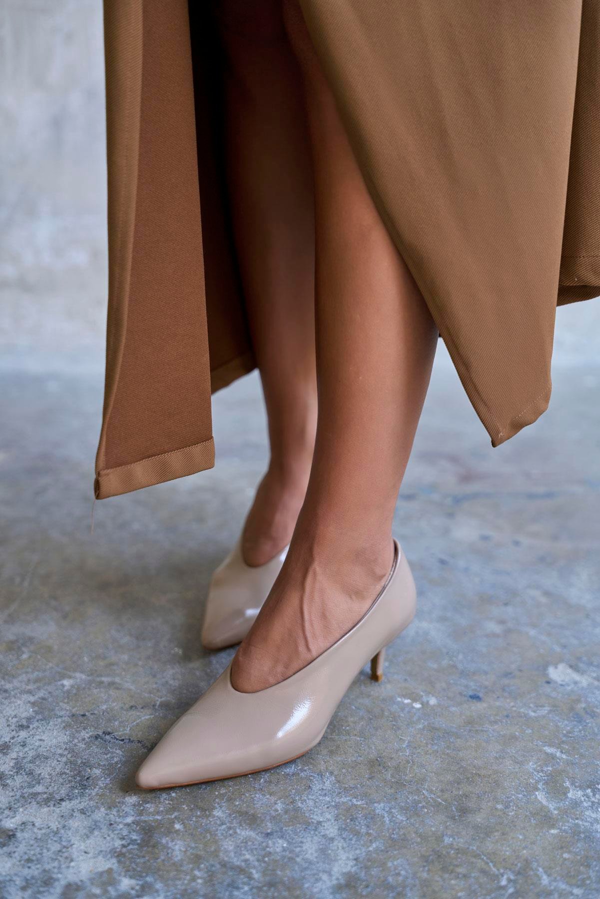 ROYAL VİZON RUGAN TOPUKLU AYAKKABI 