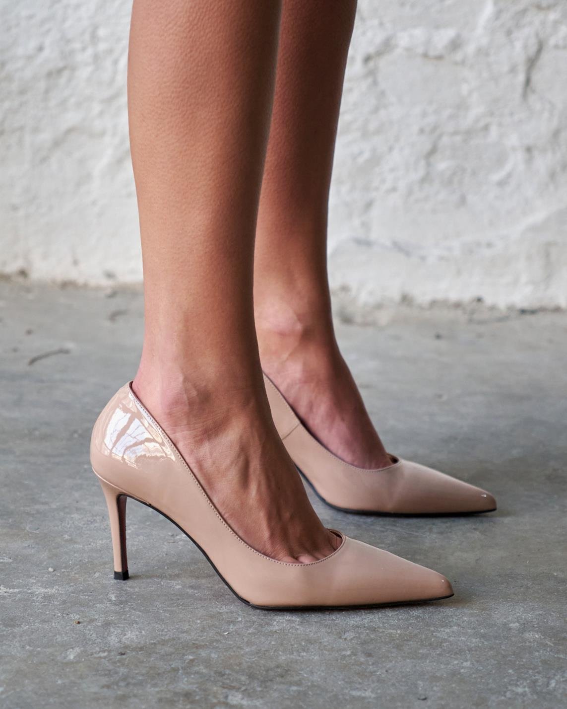 SİSTA 8 CM NUDE RUGAN STİLETTO 