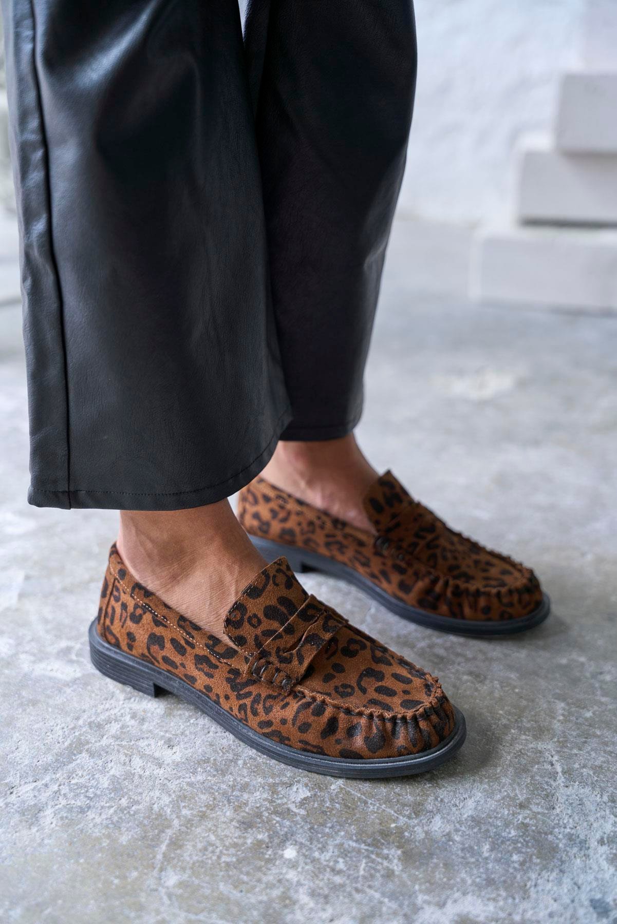 SLİVEN LEOPAR SÜET MAKOSEN