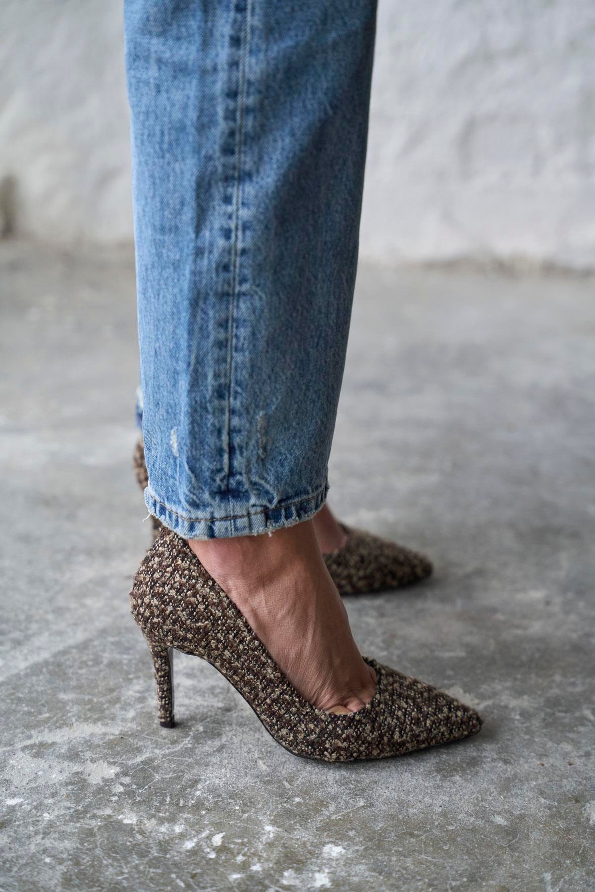 SPEZİA KAHVE TÜVİT STİLETTO