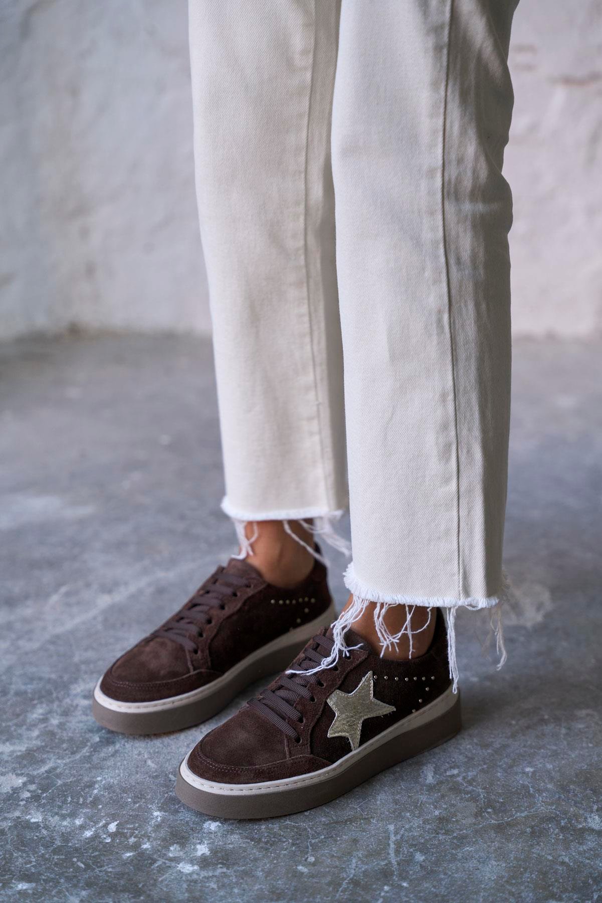 TERREN KAHVE SÜET SPOR AYAKKABI