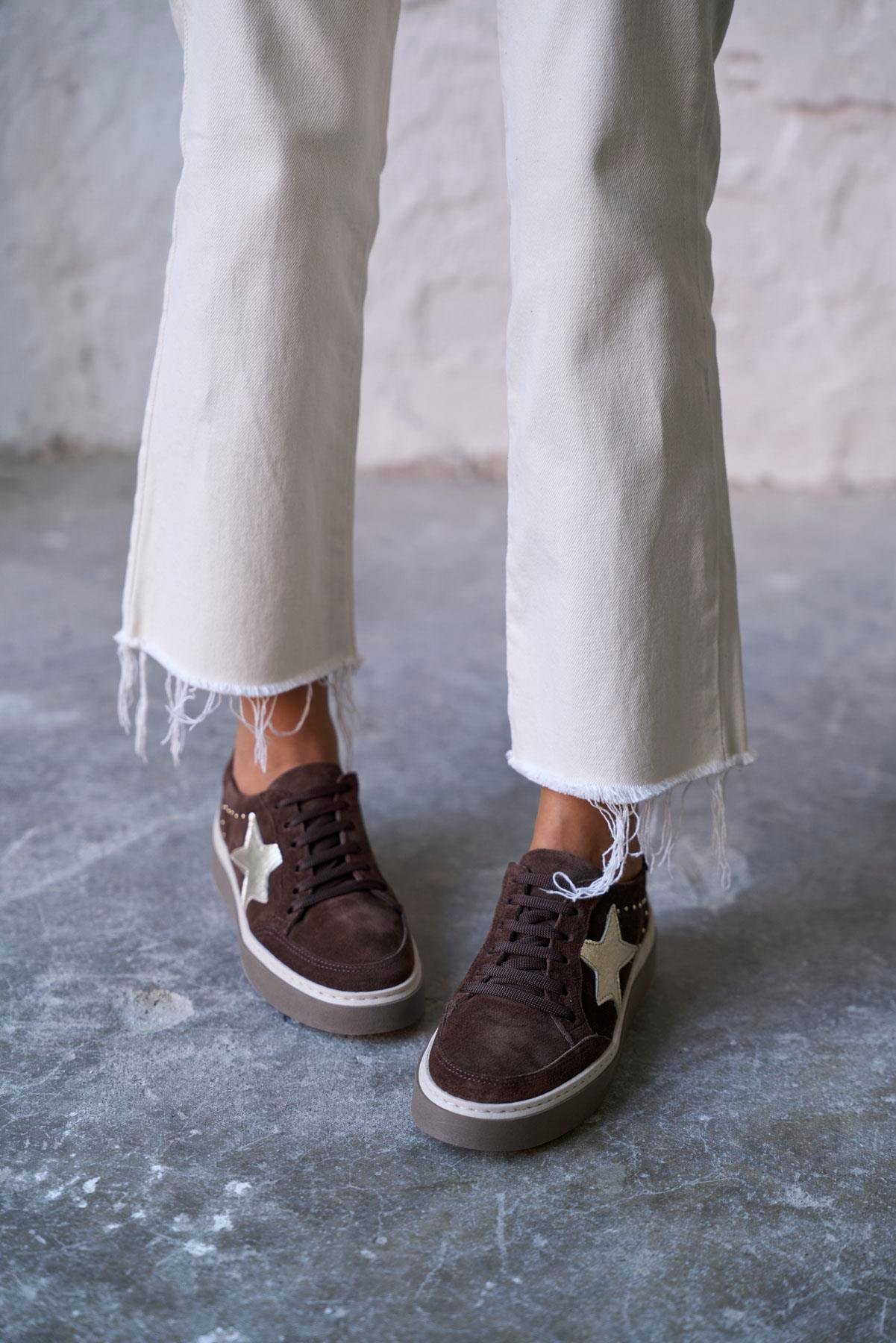 TERREN KAHVE SÜET SPOR AYAKKABI