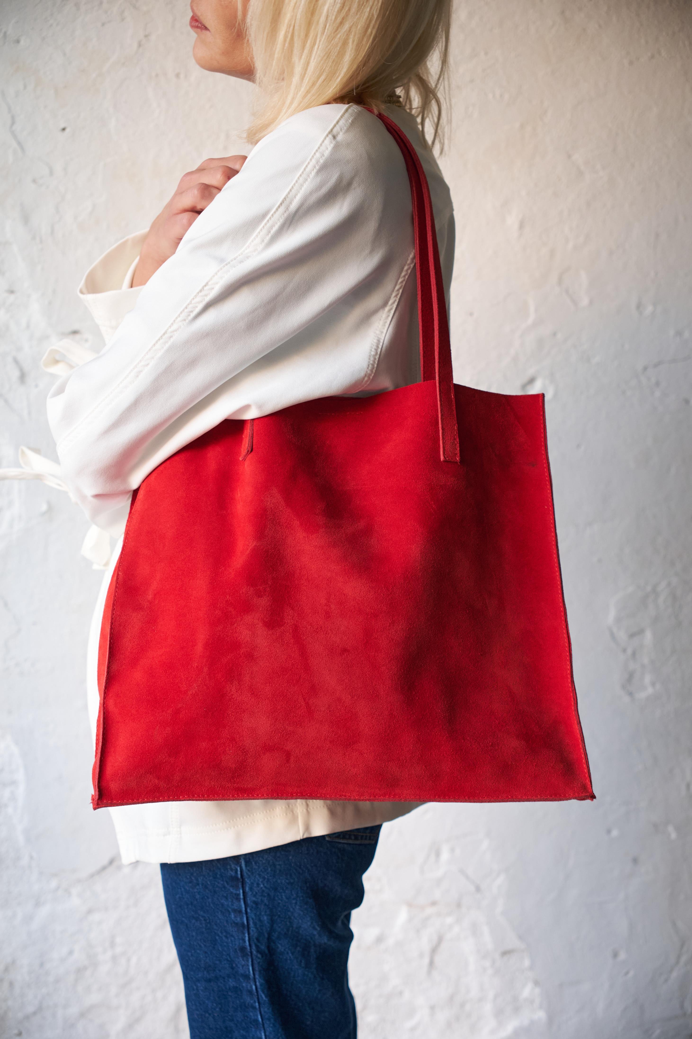 TYLO SÜET SHOPPER ÇANTA