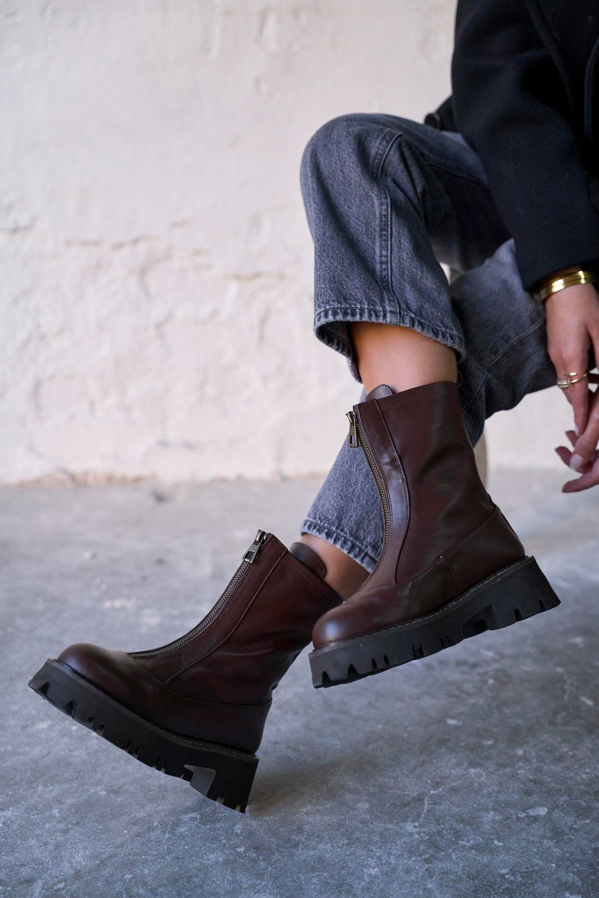 ZİW KAHVE DERİ BOT