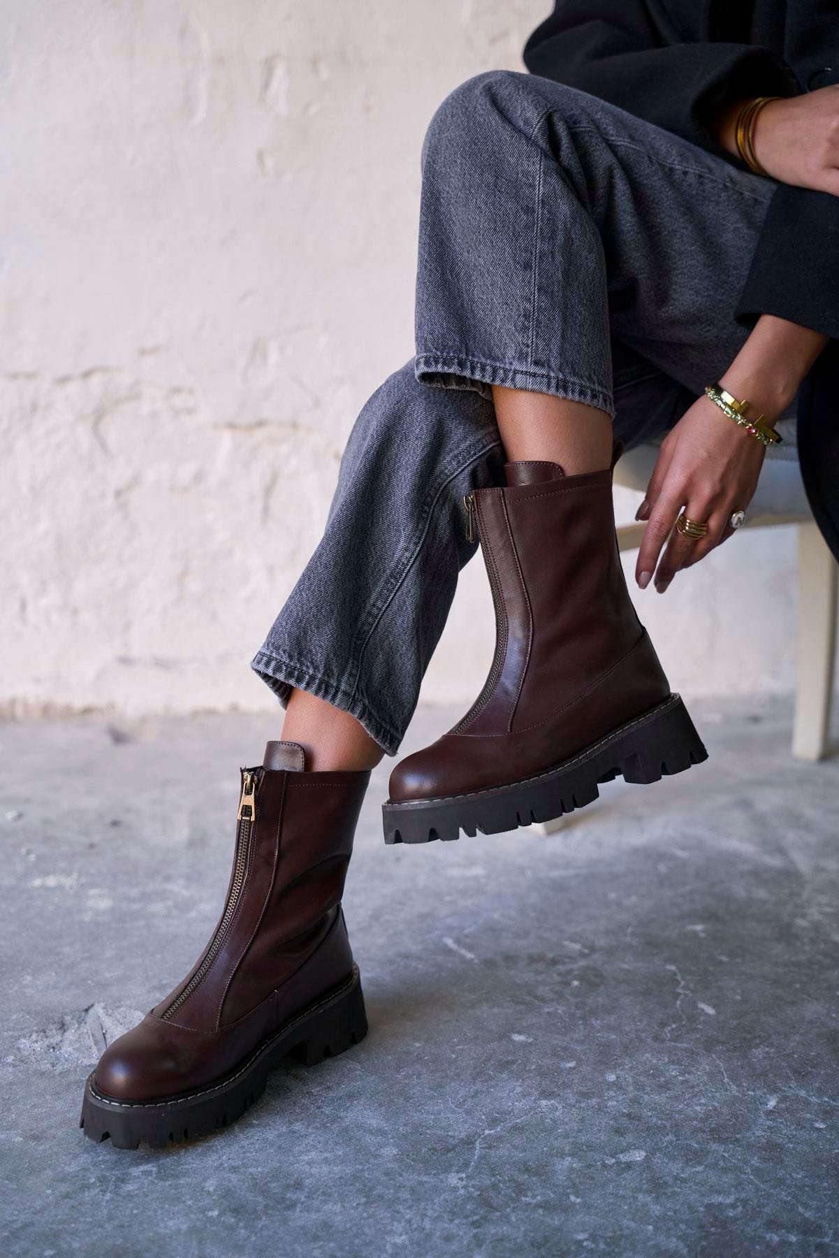 ZİW KAHVE DERİ BOT