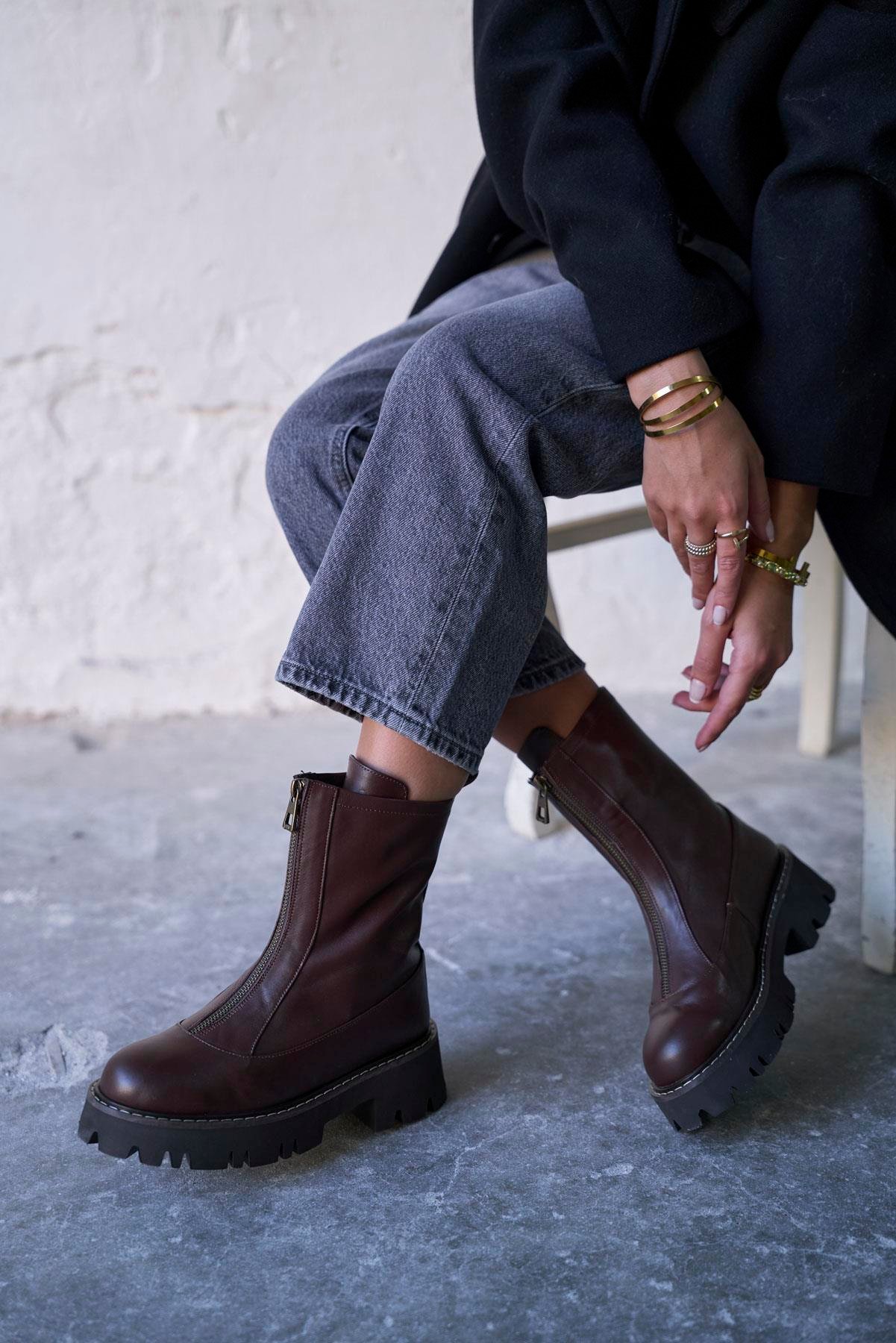 ZİW KAHVE DERİ BOT