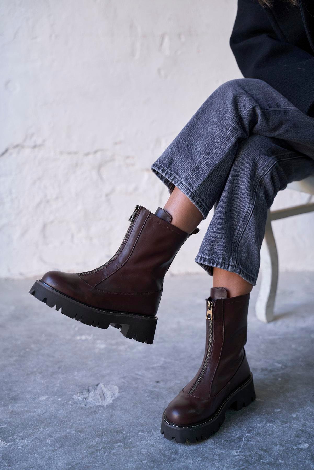 ZİW KAHVE DERİ BOT