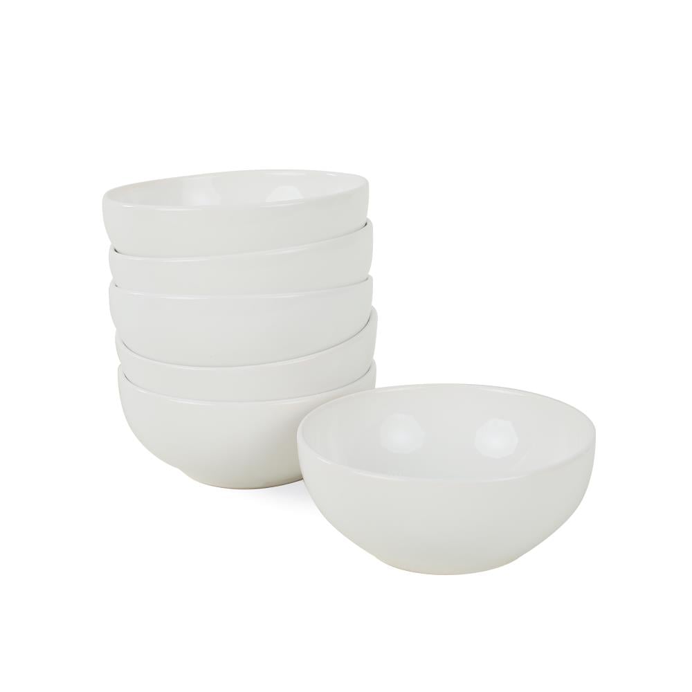 Beyaz Delta Çorba Kasesi 14 Cm 6 Adet
