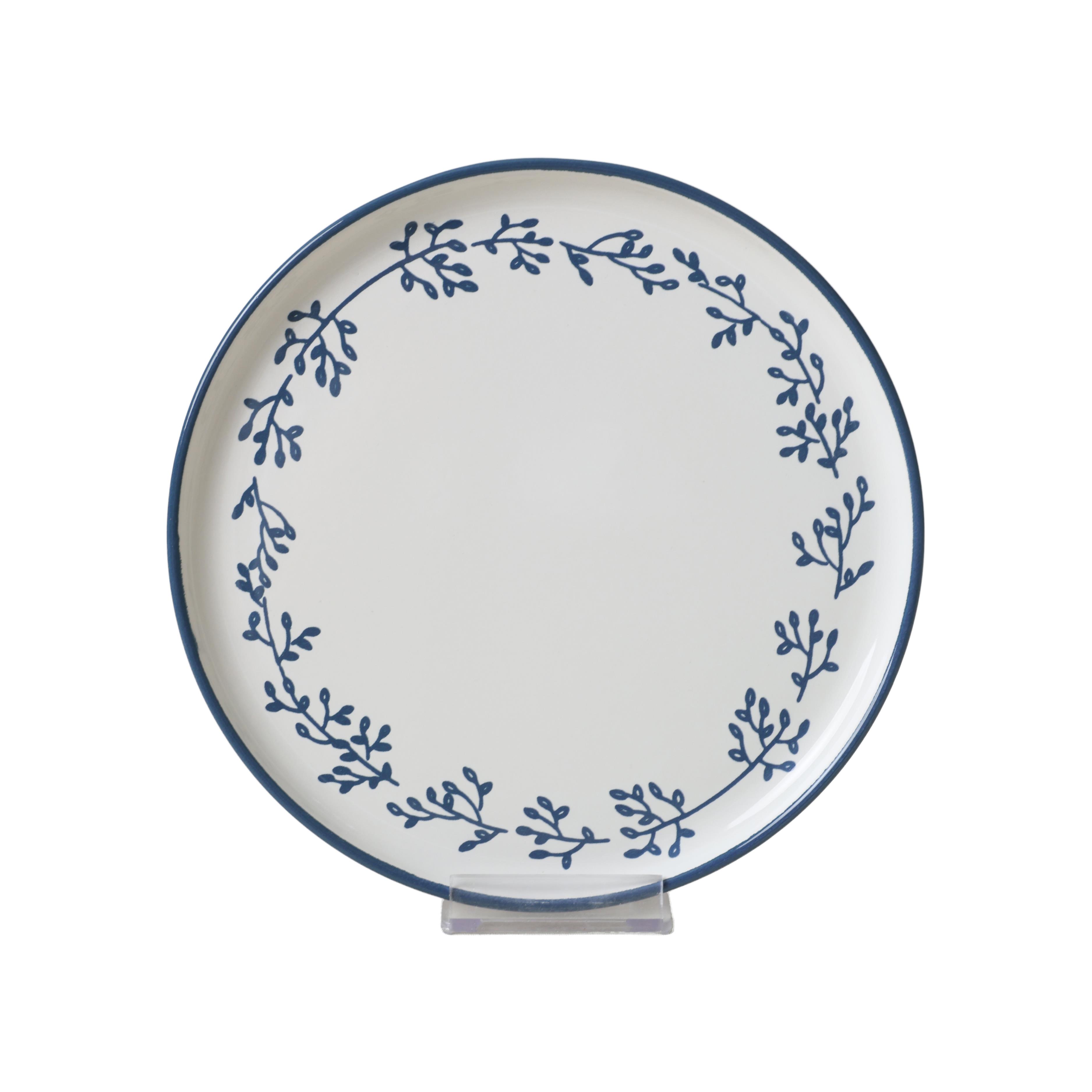 Blue Bloom Yemek Takımı 24 Parça 6 Kişilik 22810-11-12