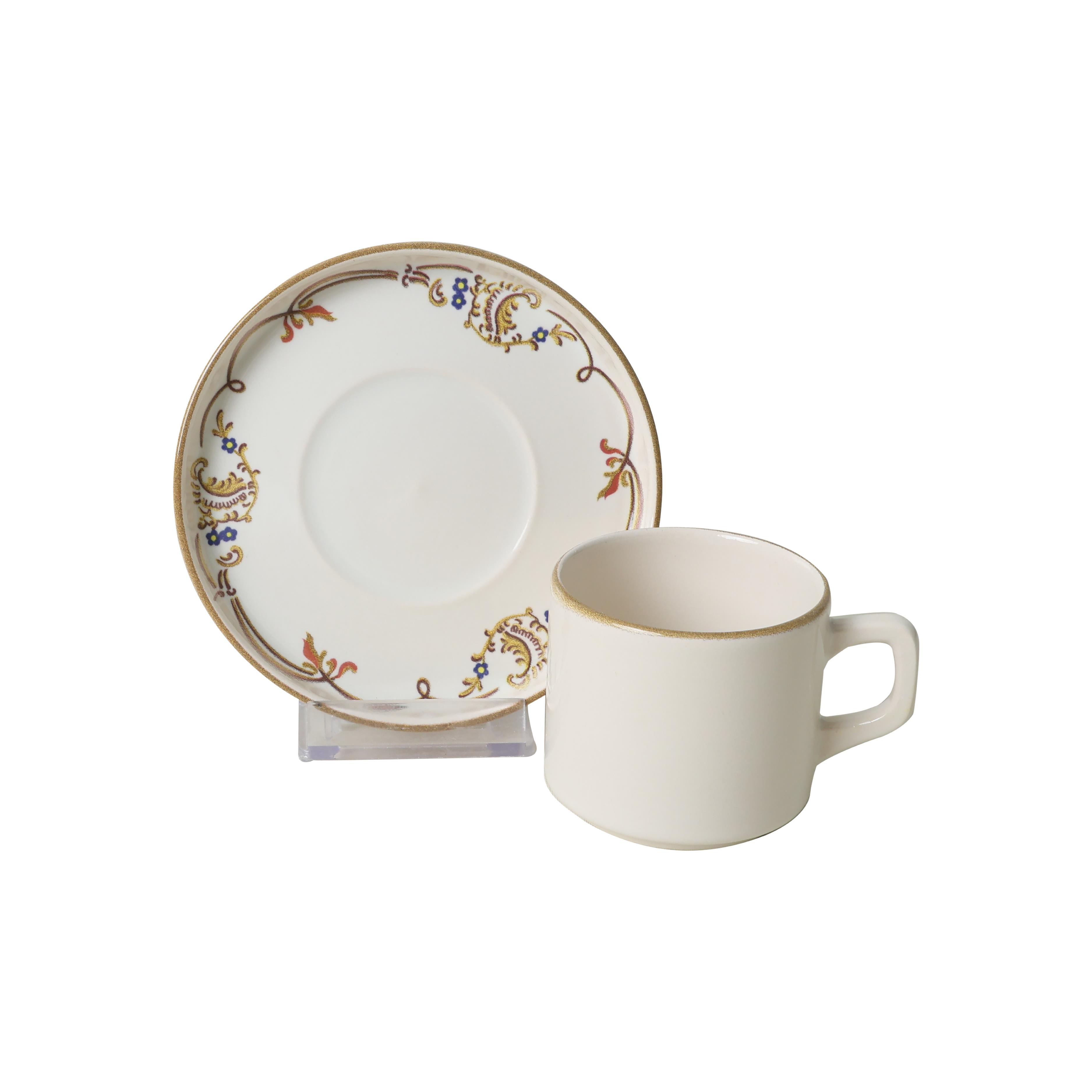 Bronze Bloom  Stackable Çay Takımı 12 Parça 6 Kişilik