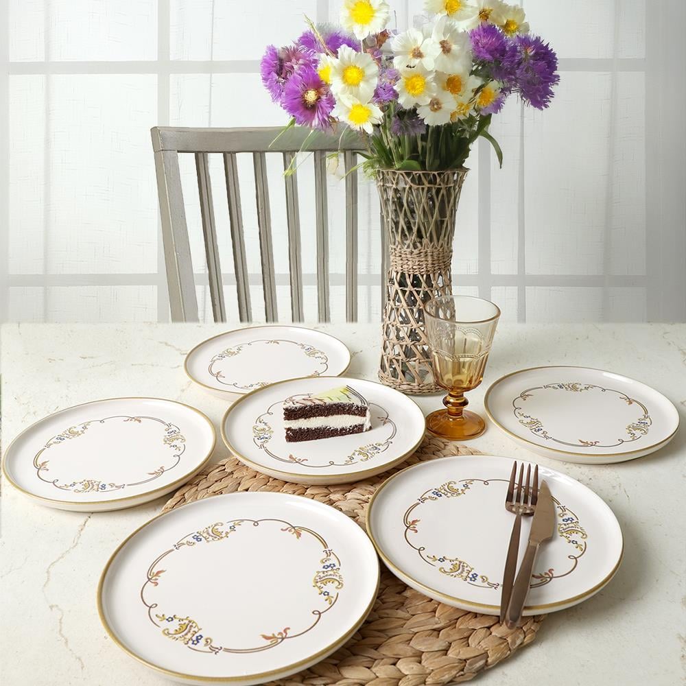 Bronze Bloom Nordic Pasta Tabağı 22 Cm 6 Adet 22927