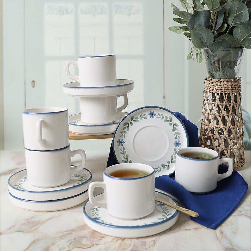 Daphne Stackable Çay Takımı 12 Parça 6 Kişilik 22921-24