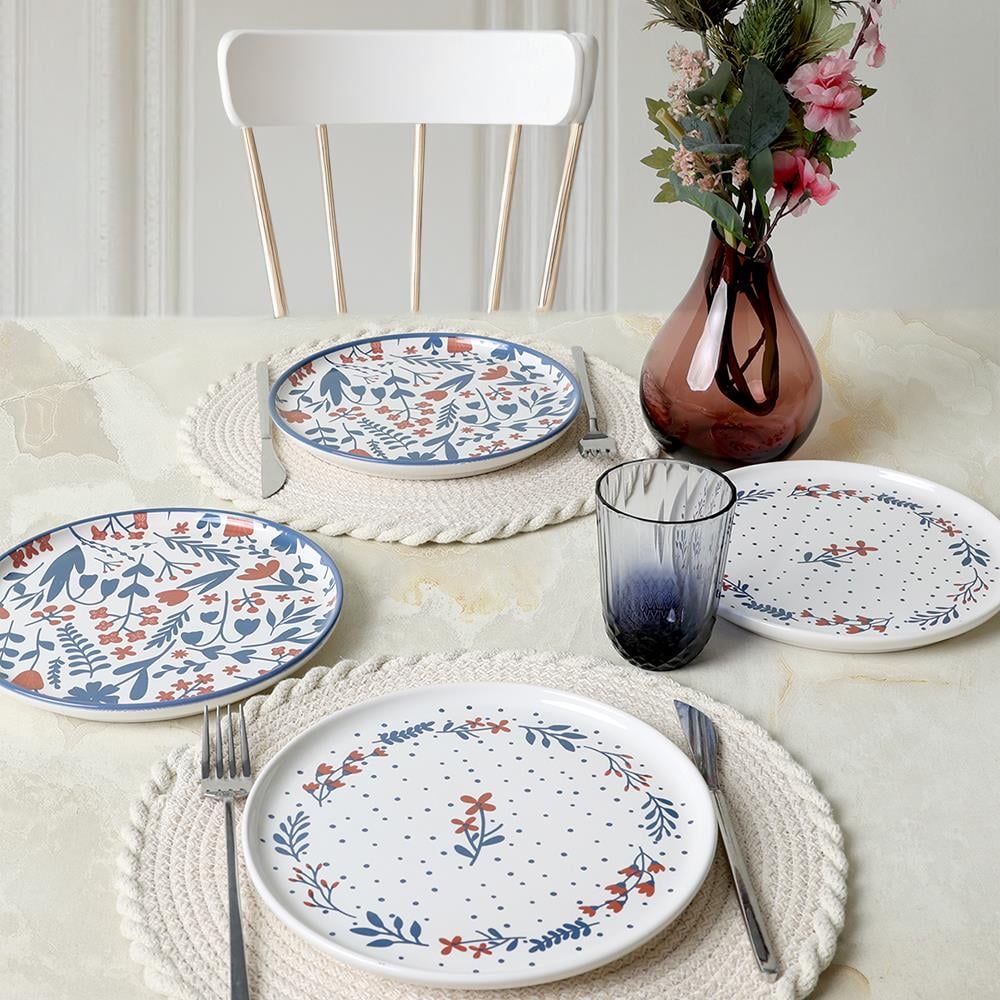 Dot & Bloom Nordic Pasta Tabağı 22 Cm 4 Adet 22963-64