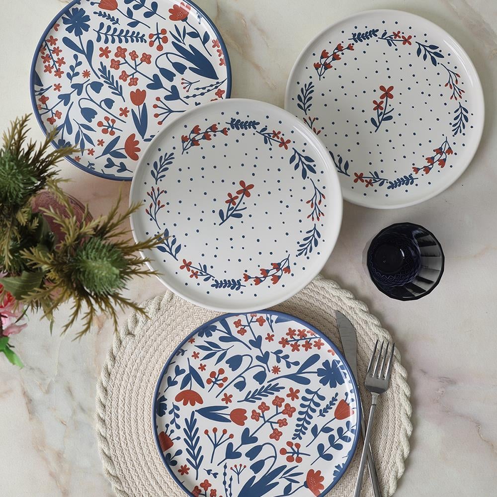 Dot & Bloom Nordic Pasta Tabağı 22 Cm 4 Adet 22963-64