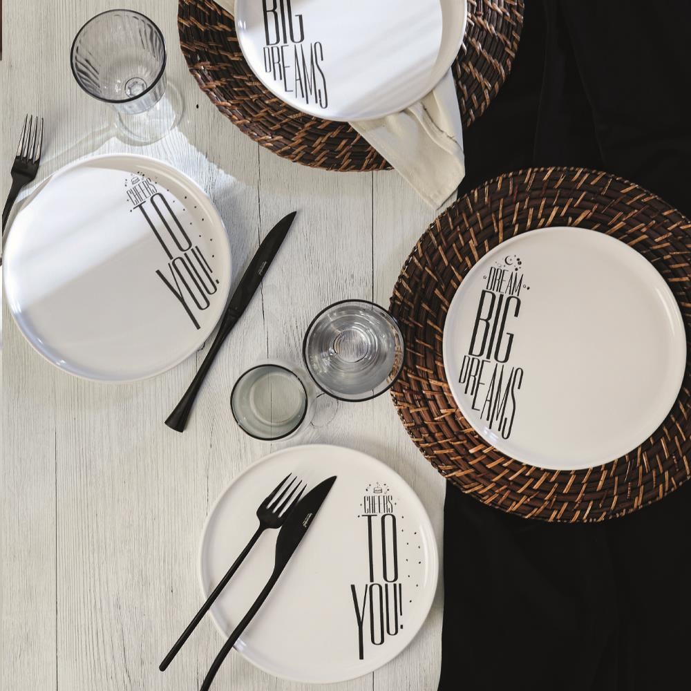 Dream & Cherrs Nordic Pasta Tabağı 22 Cm 4 Parça 22729-30
