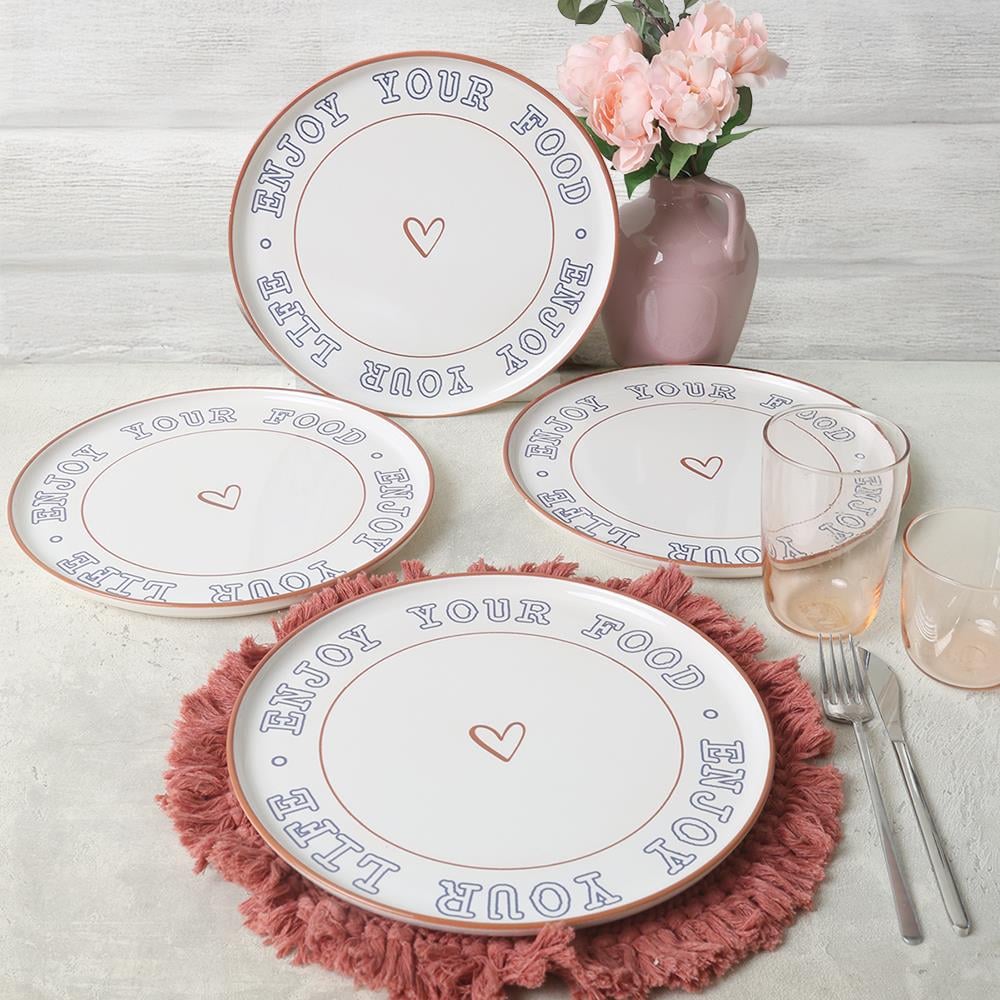 Enjoy Your Food Nordic Servis Tabağı 28 cm 4 Adet 22973