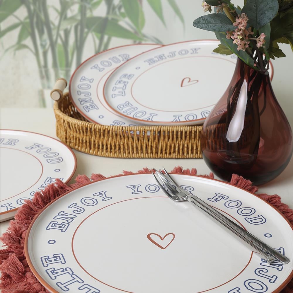Enjoy Your Food Nordic Servis Tabağı 28 cm 4 Adet 22973