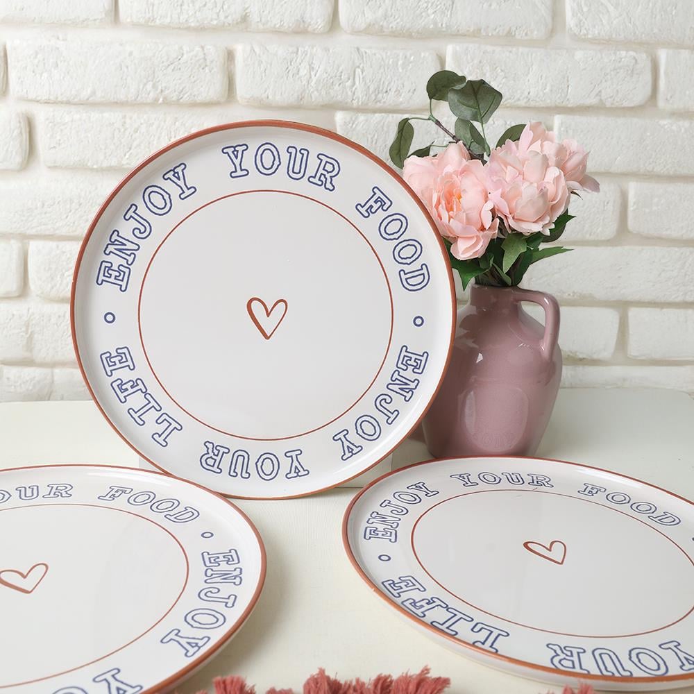 Enjoy Your Food Nordic Servis Tabağı 28 cm 4 Adet 22973