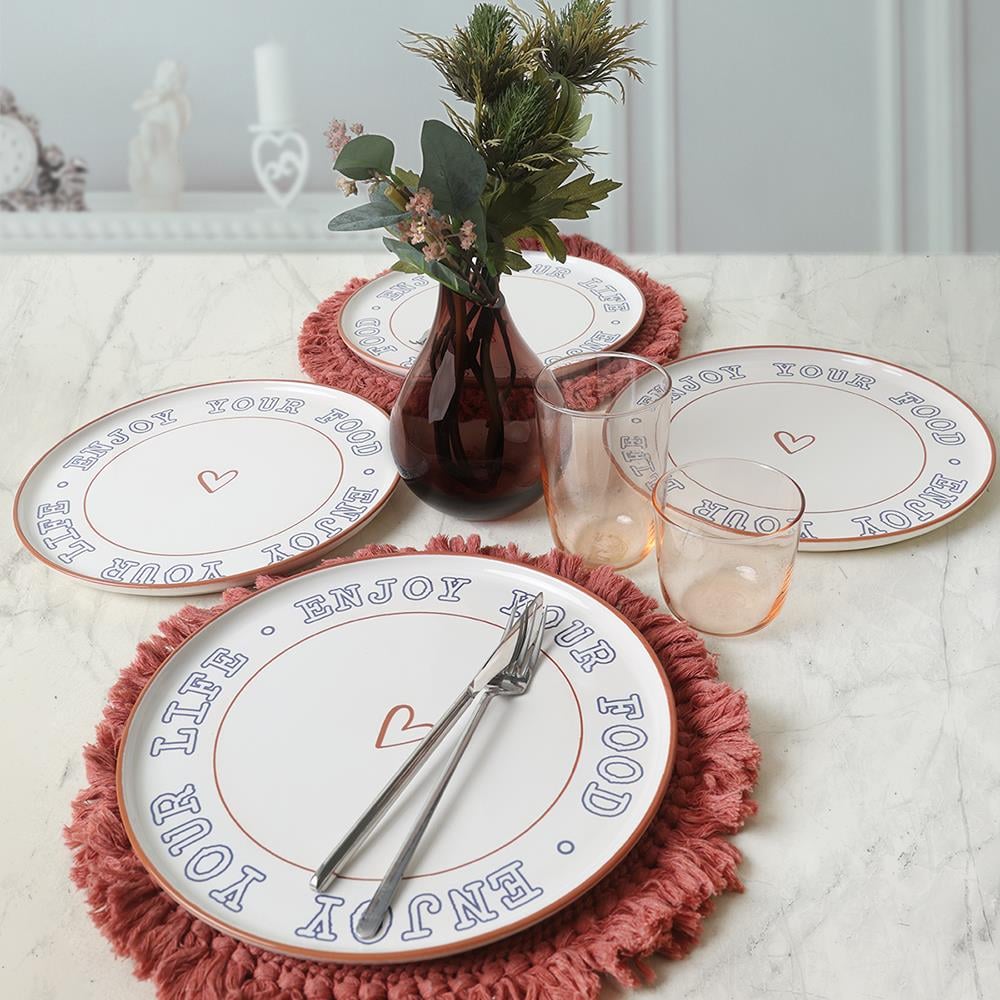 Enjoy Your Food Nordic Servis Tabağı 28 cm 4 Adet 22973