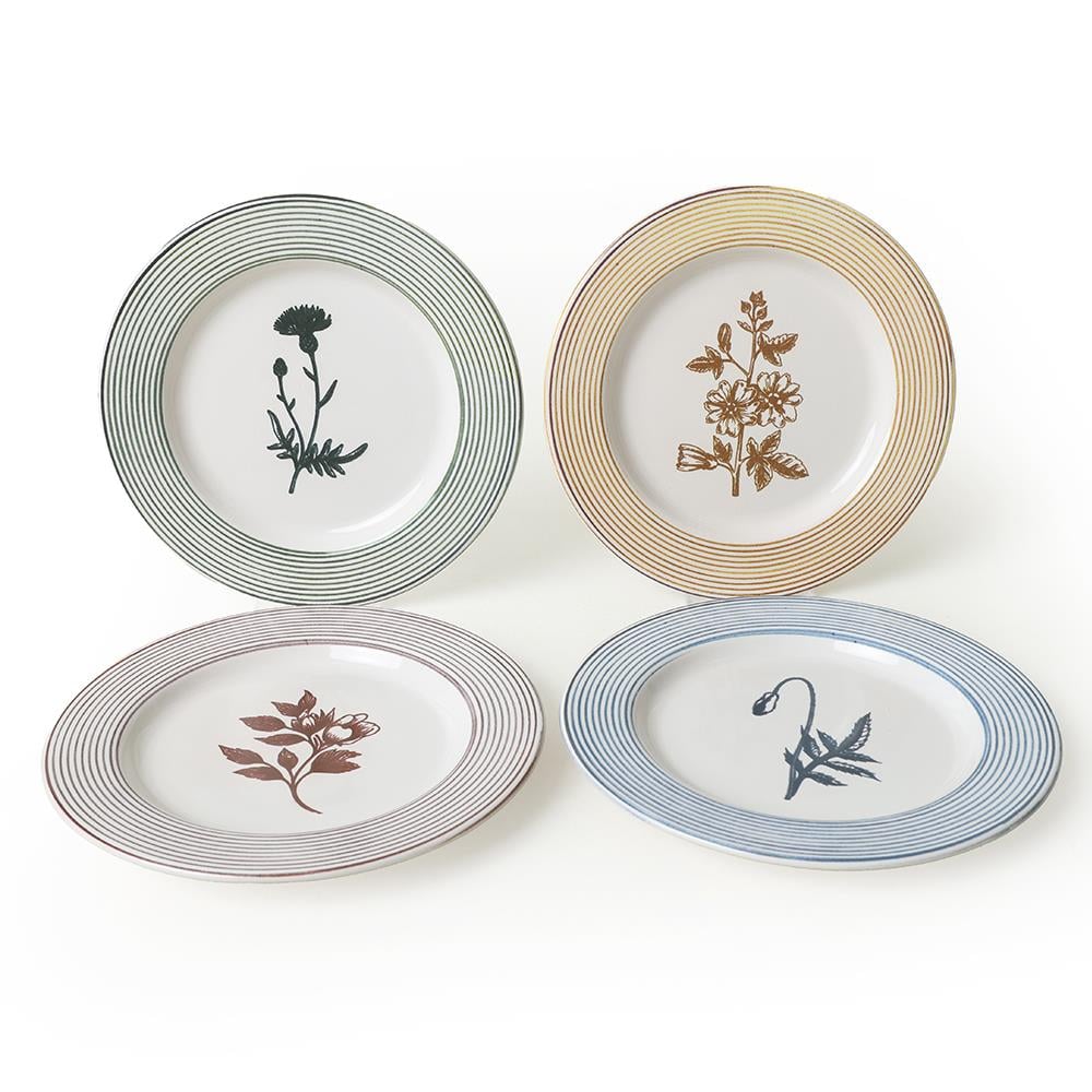 Floral Essence Assos Pasta Tabağı 22 Cm 4 Adet / 22890-93-94-22949