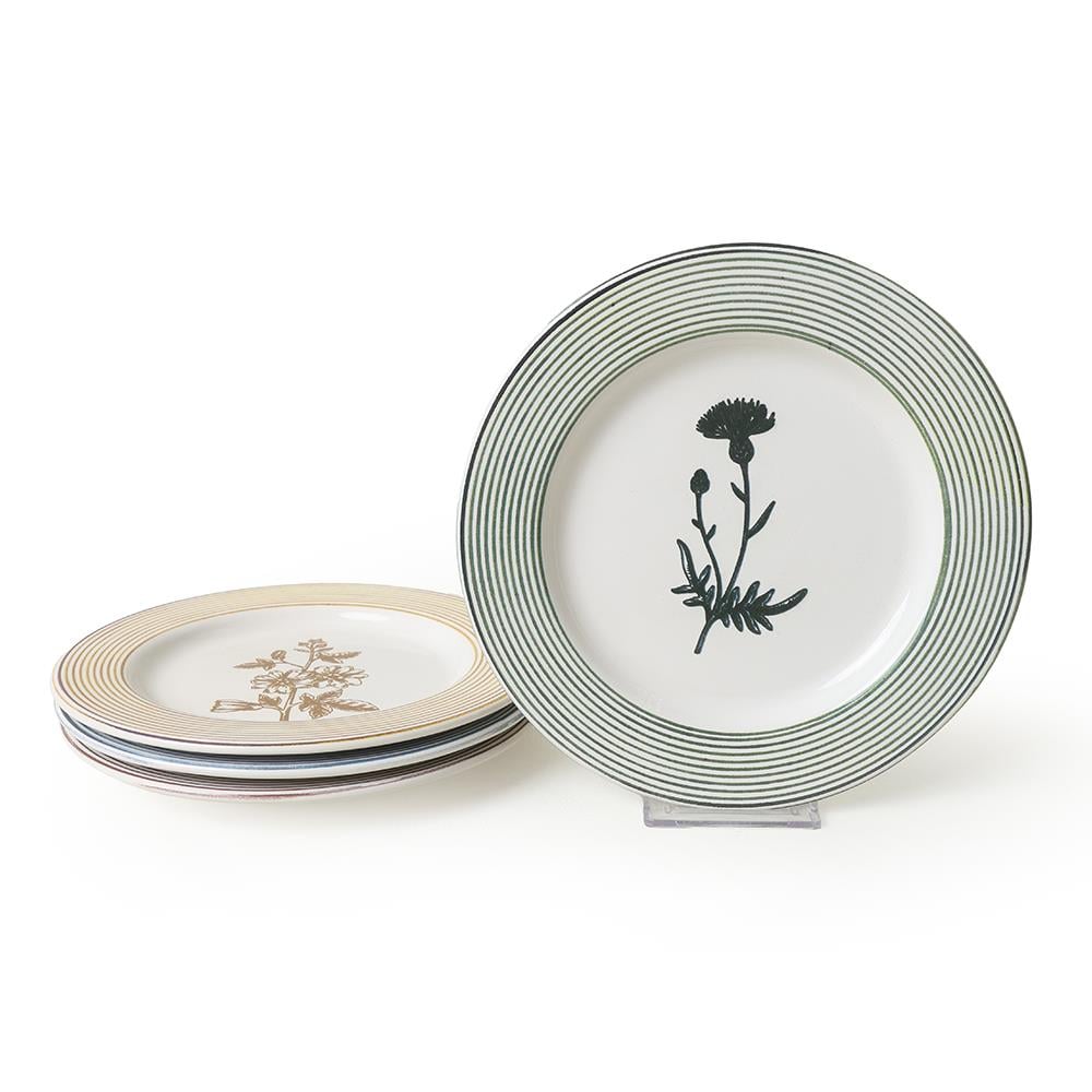 Floral Essence Assos Pasta Tabağı 22 Cm 4 Adet / 22890-93-94-22949