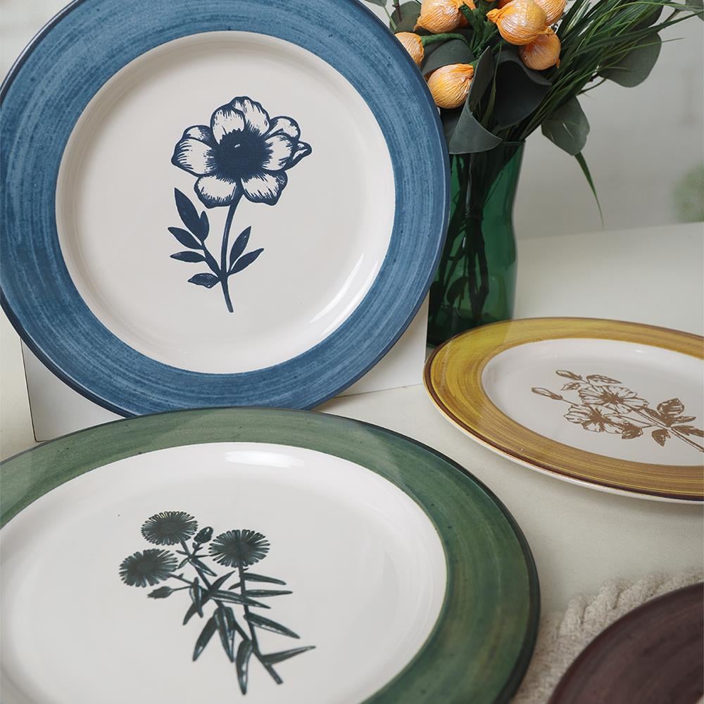 Floral Essence Servis Tabağı 28 Cm 4 Adet  22889-91-92