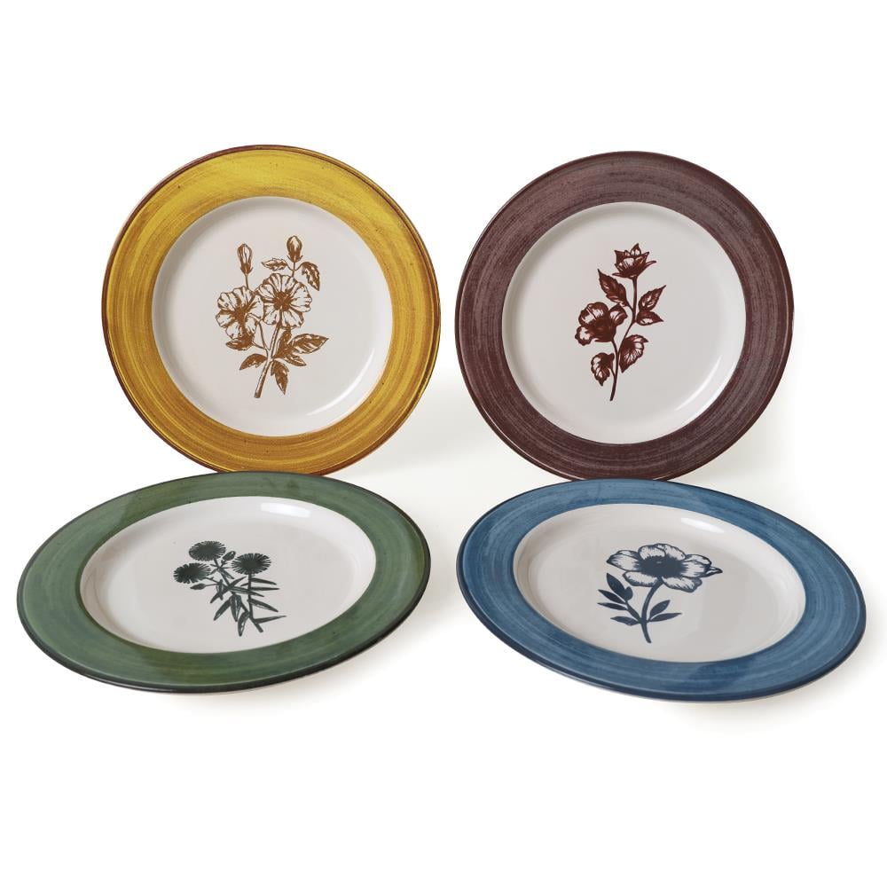 Floral Essence Servis Tabağı 28 Cm 4 Adet  22889-91-92
