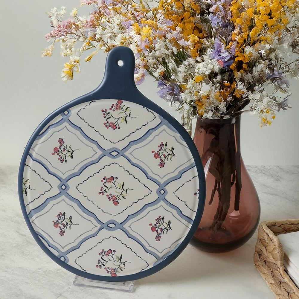 Floral Waves Peynir Sunum Tabağı 26 Cm 22668