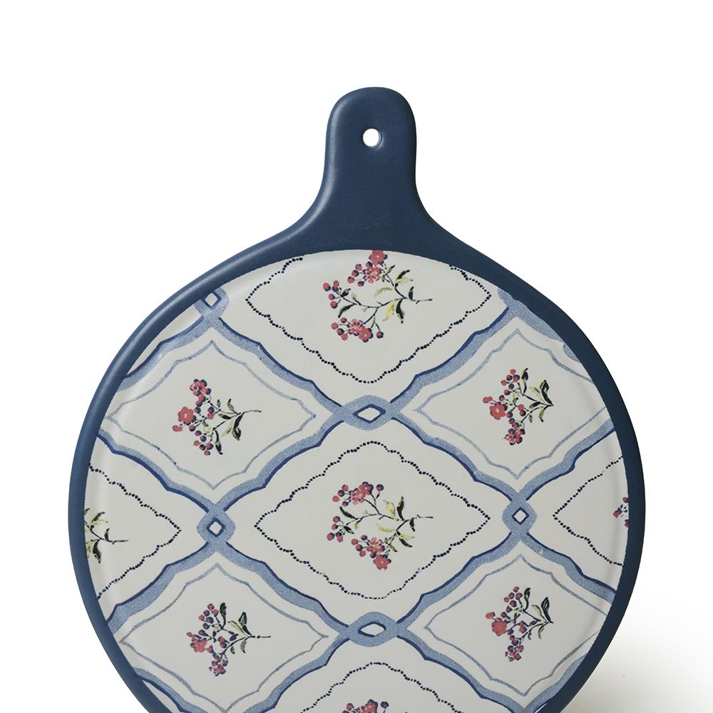 Floral Waves Peynir Sunum Tabağı 26 Cm 22668