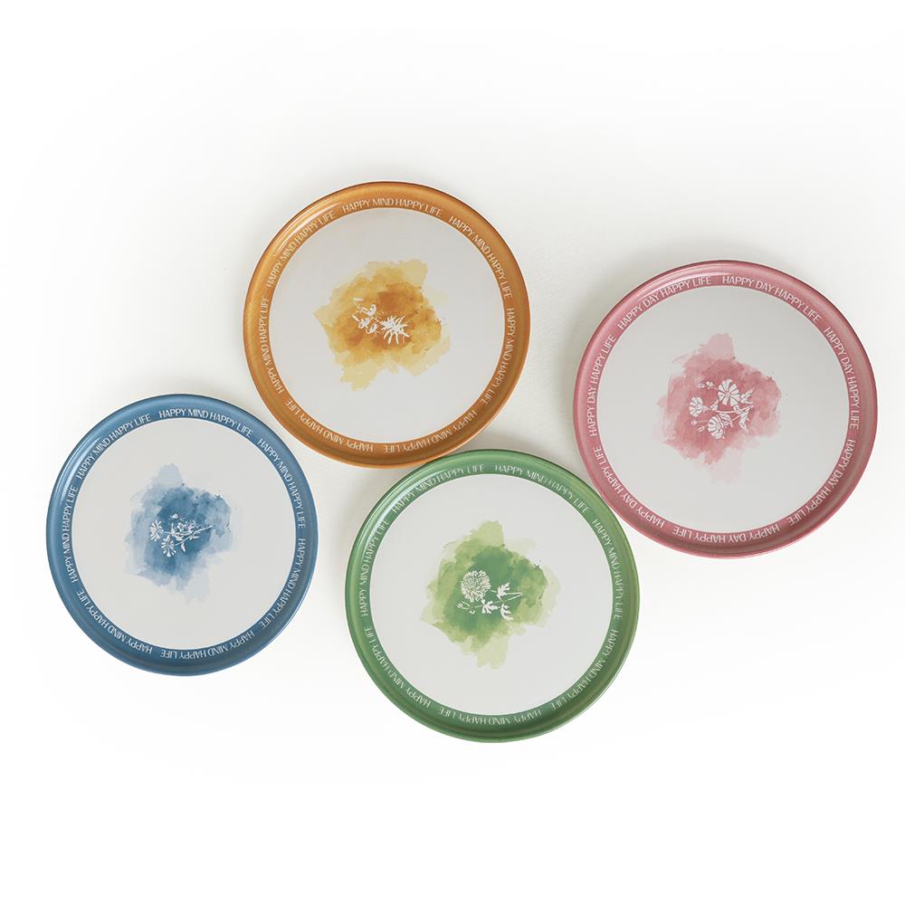 Flowers Mottolu Nordic Pasta Tabağı 22 Cm 4 Adet 22804-05