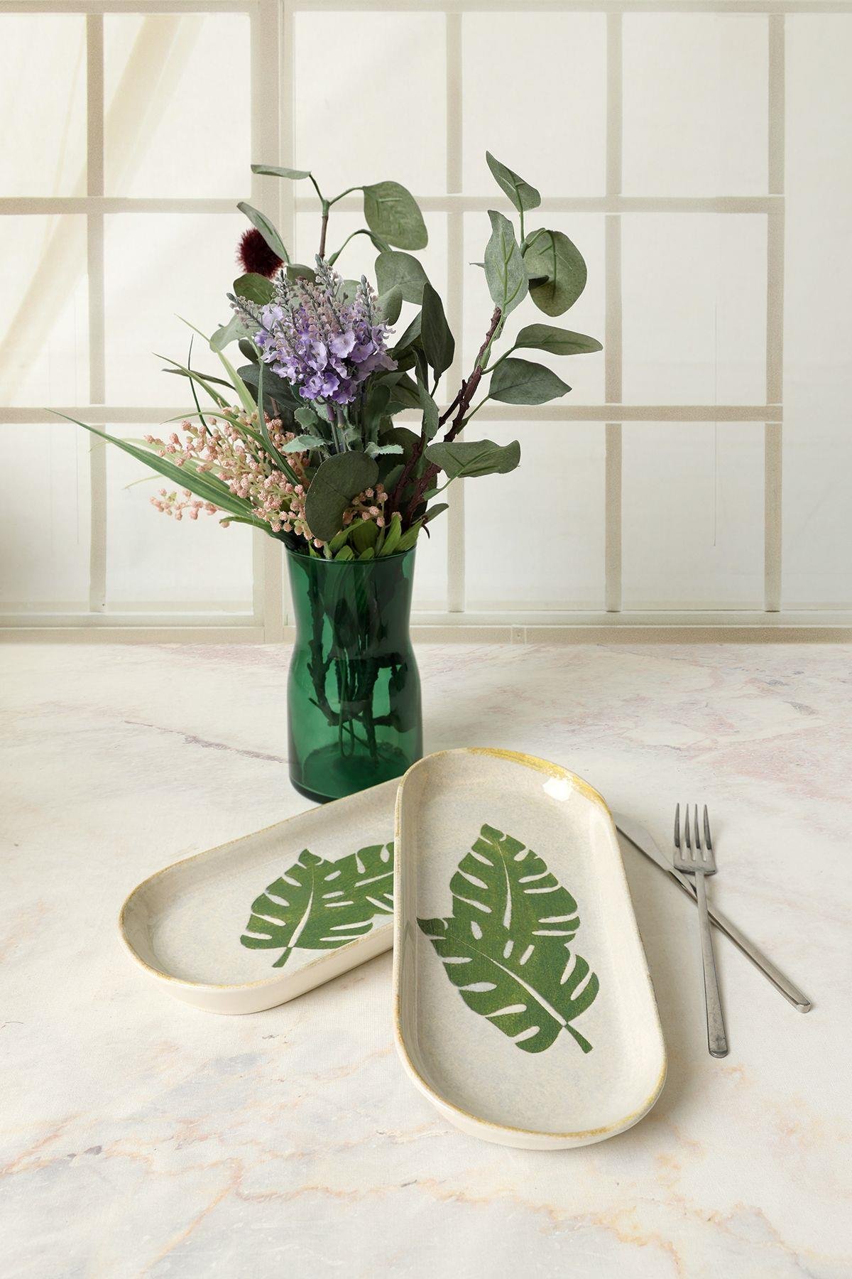 Forest Noyan Kayık Tabak 26 Cm 2 Adet 22727