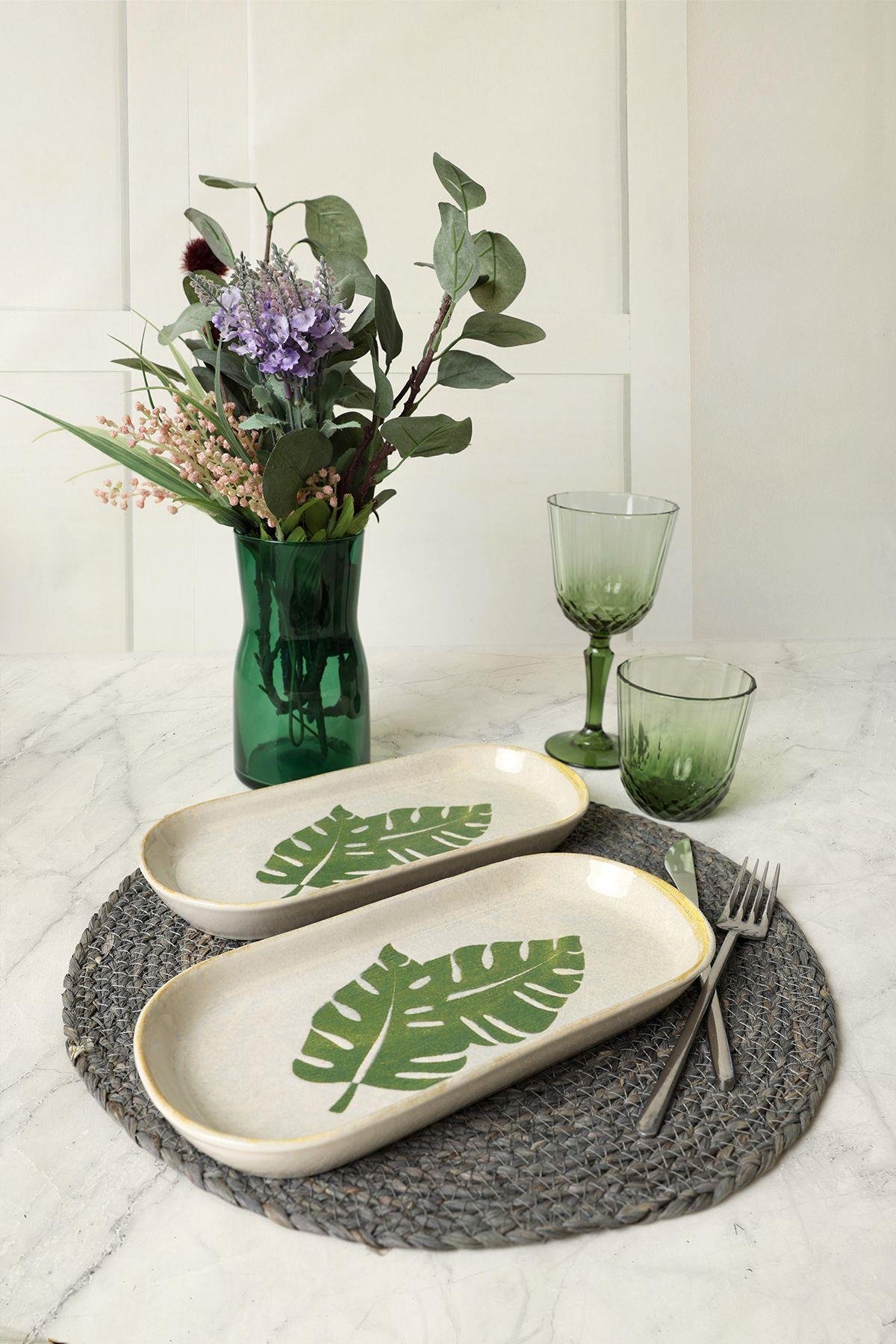 Forest Noyan Kayık Tabak 26 Cm 2 Adet 22727