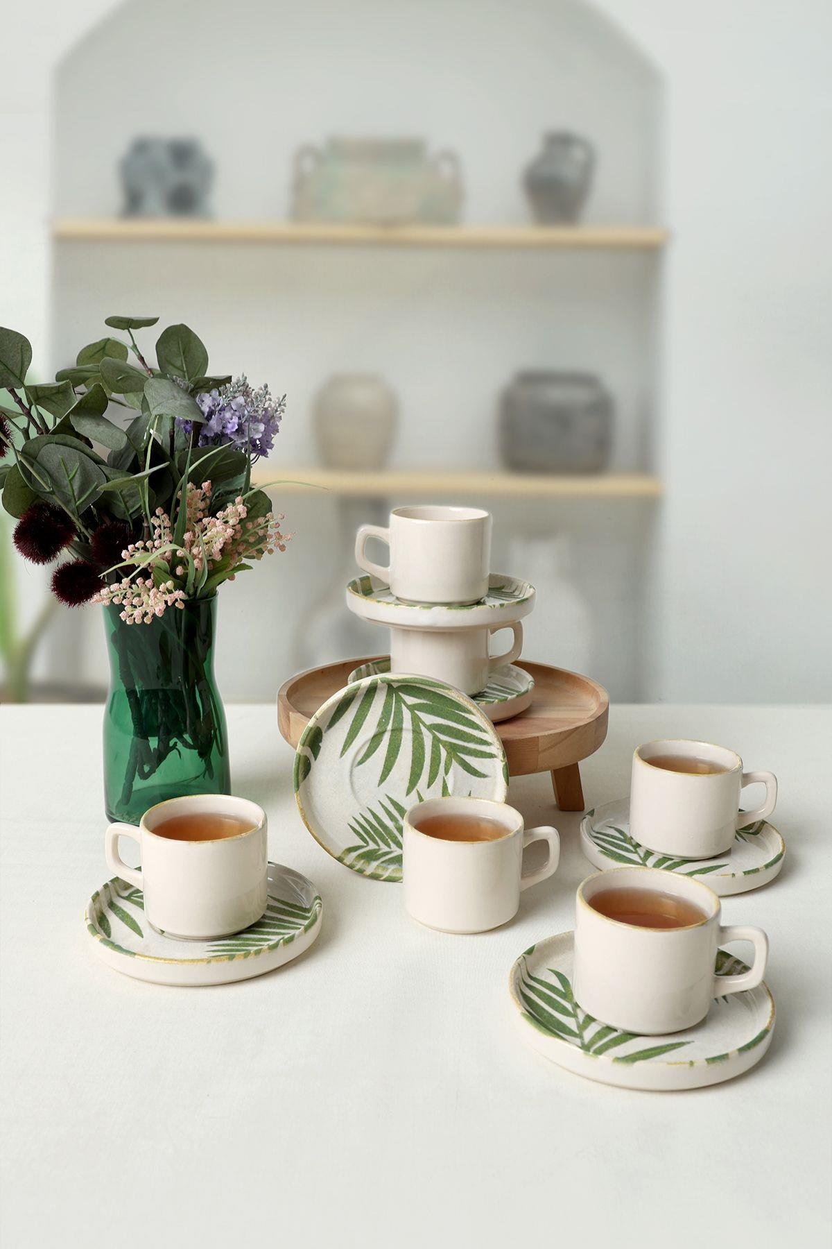 Forest Stackable Çay Takımı 12 Parça 6 Kişilik 23053-54
