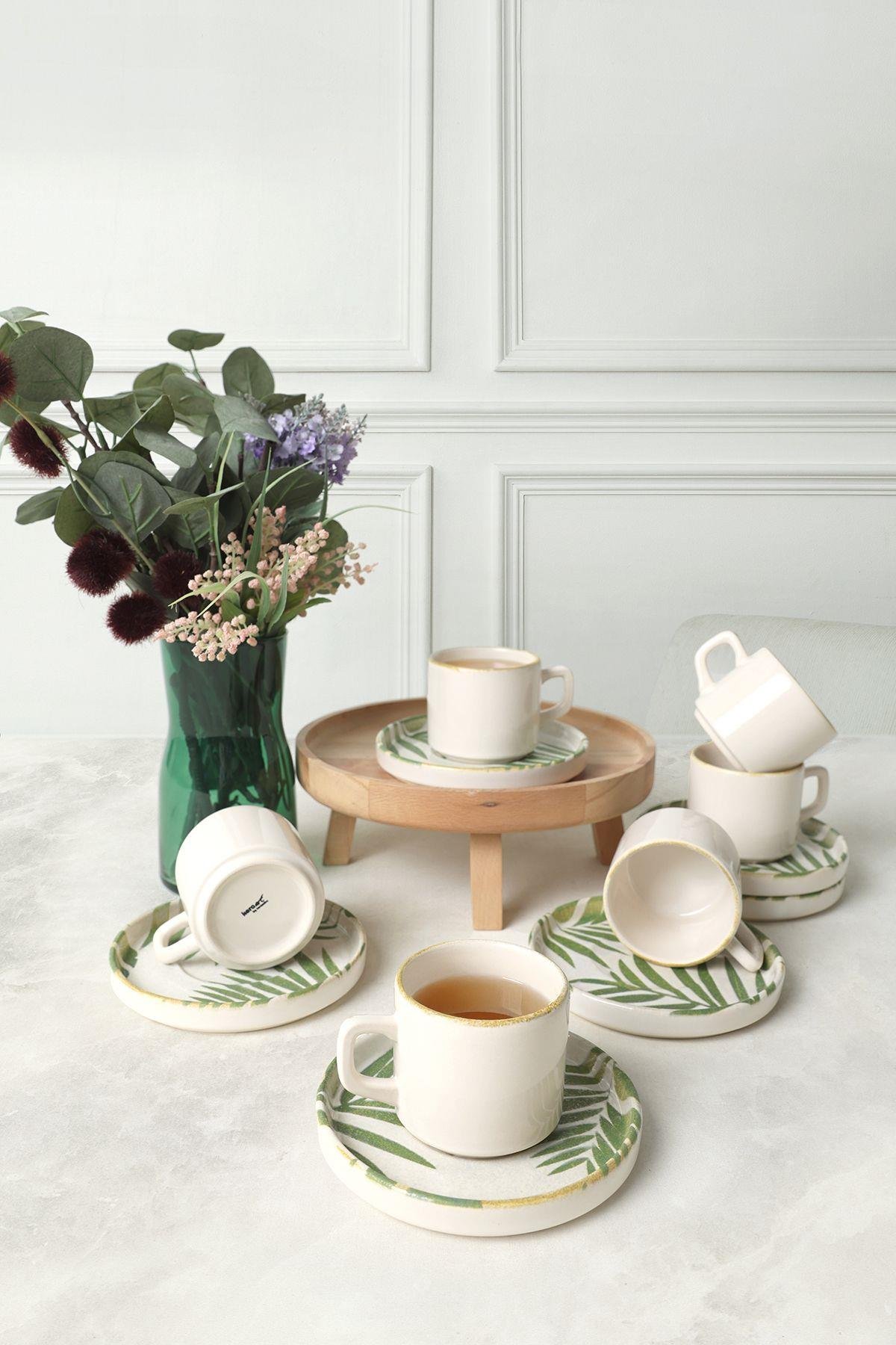 Forest Stackable Çay Takımı 12 Parça 6 Kişilik 23053-54