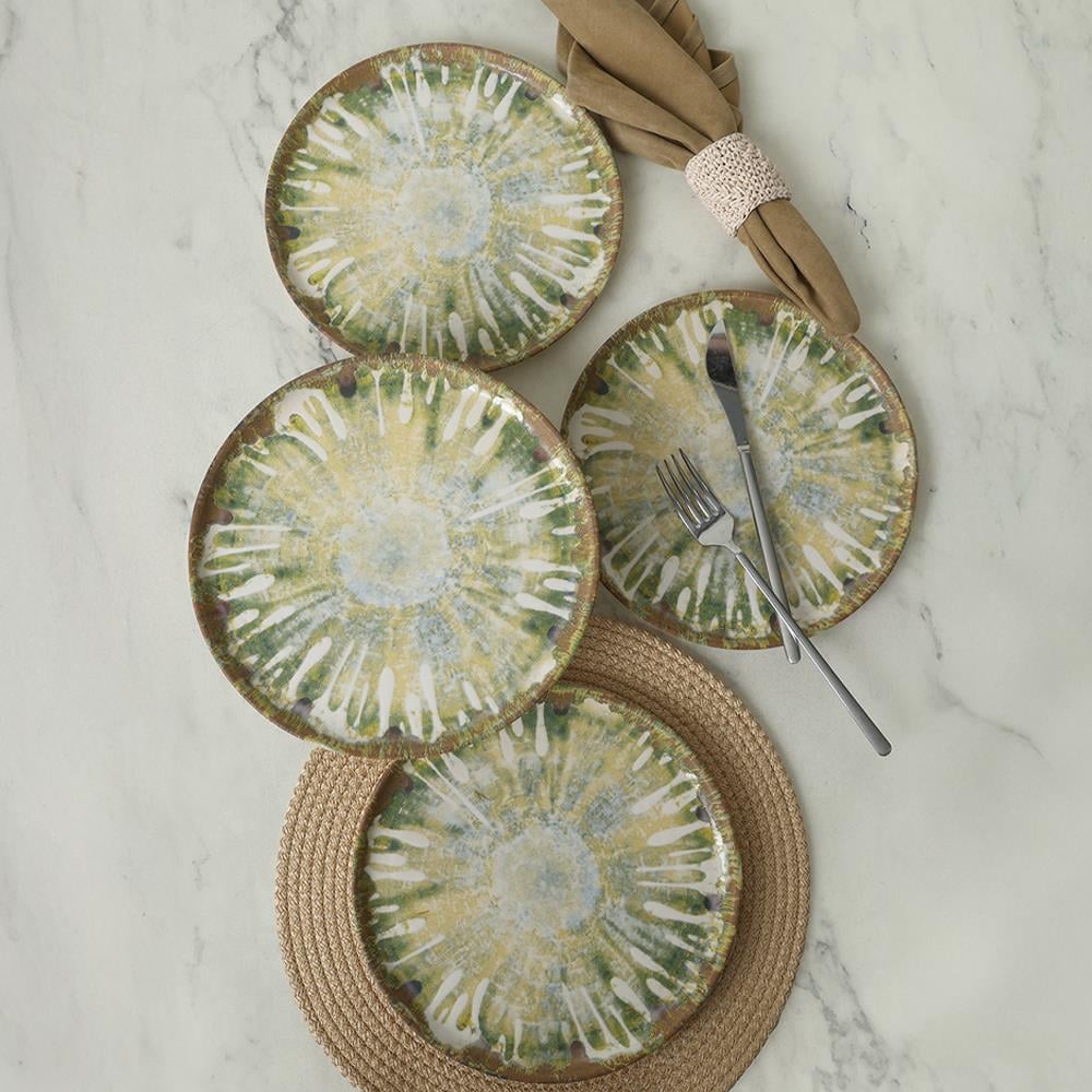 Green Ripple Nordıc Pasta Tabağı 22 Cm 4 Adet / 22896