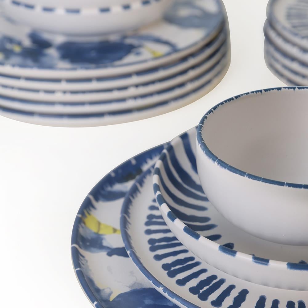 Keraart Azure Yemek Takımı 24 Parça 6 Kişilik 21423-24-25