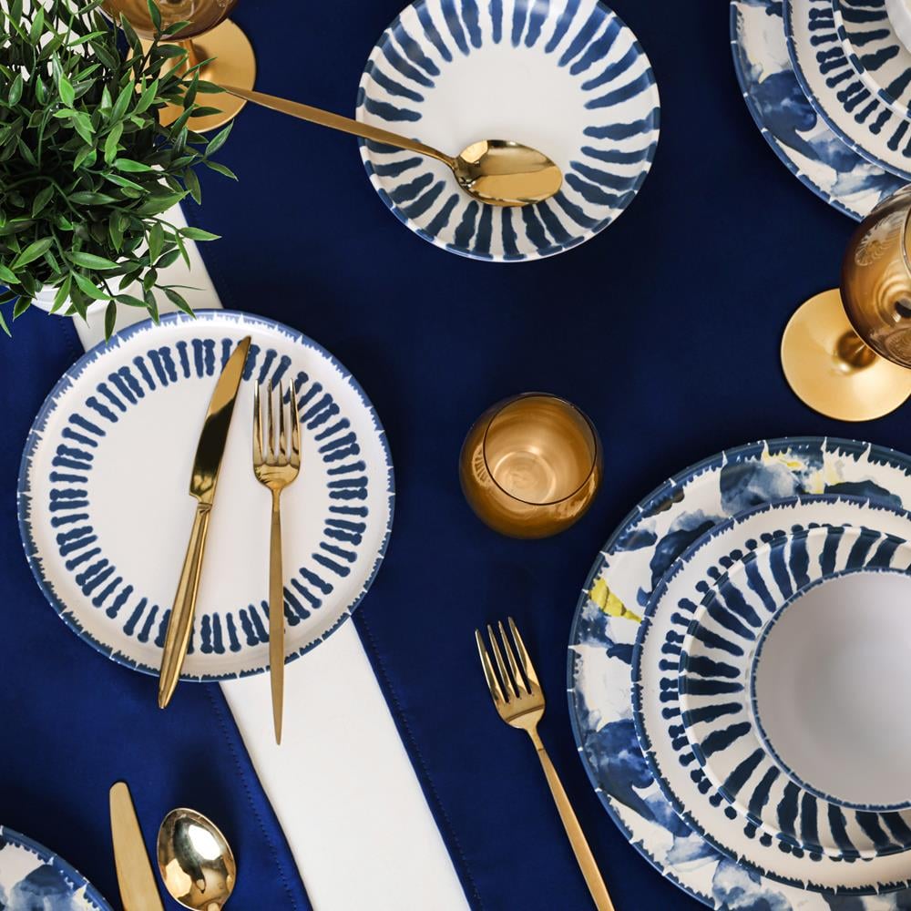 Keraart Azure Yemek Takımı 24 Parça 6 Kişilik 21423-24-25