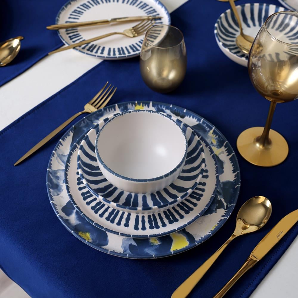 Keraart Azure Yemek Takımı 24 Parça 6 Kişilik 21423-24-25