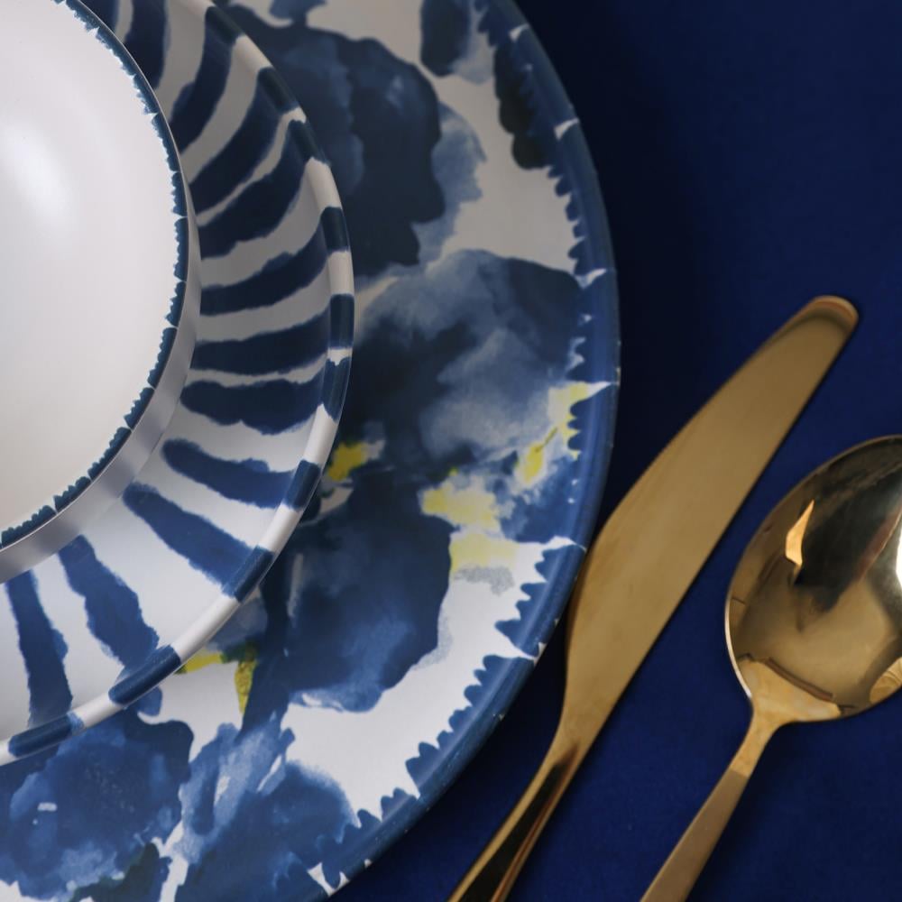 Keraart Azure Yemek Takımı 24 Parça 6 Kişilik 21423-24-25