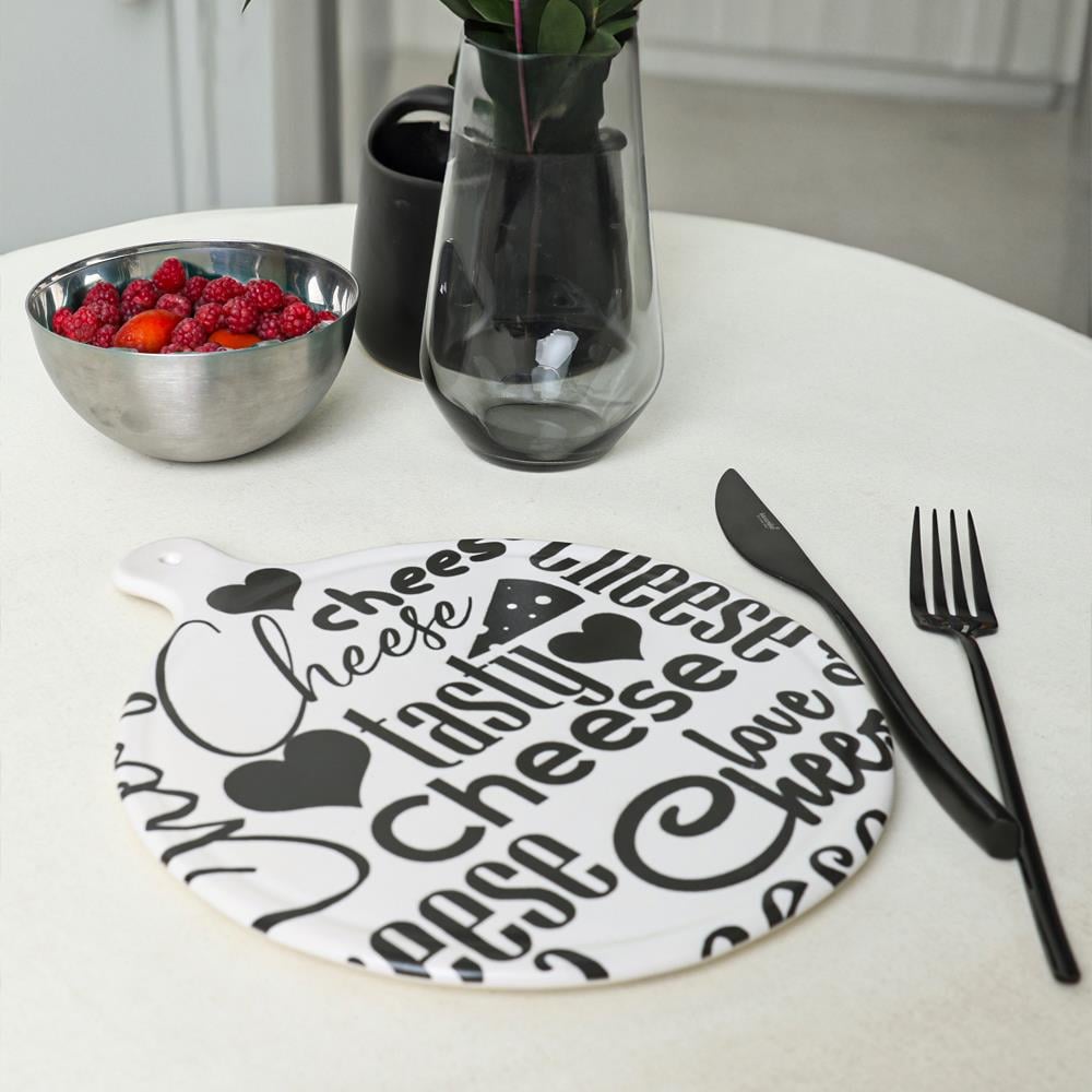 Keraart Cheese Tasty Peynir Sunum Tabağı 26 Cm 22095