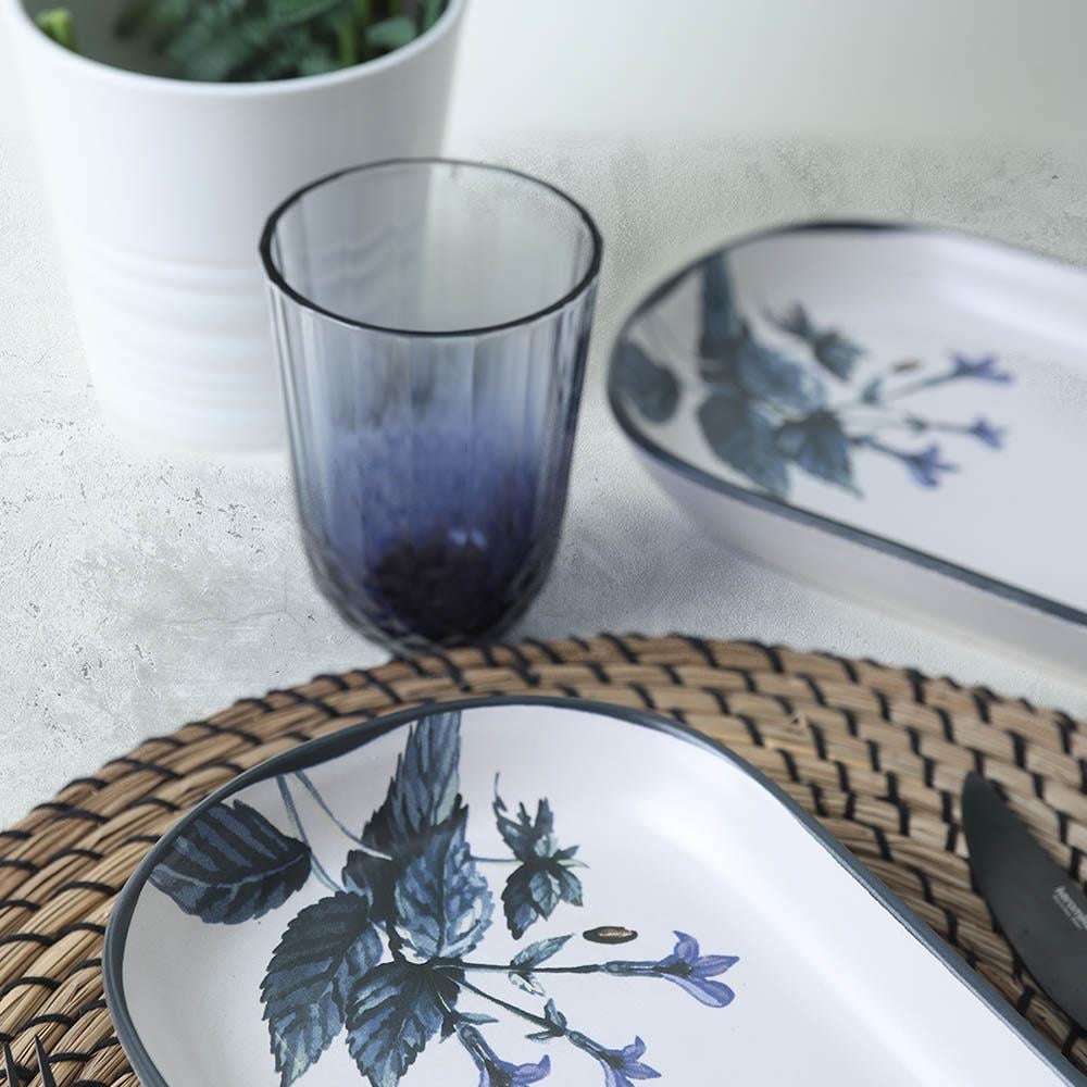 Keraart Çiçek Bahçesi Noyan Kayık Tabak 28 Cm 2 Adet 18943