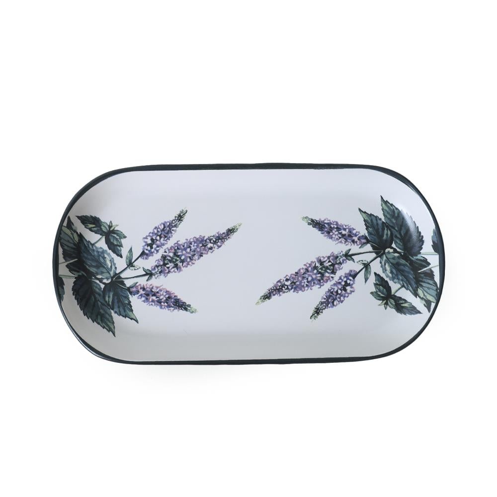Keraart Çiçek Bahçesi Noyan Kayık Tabak 28 Cm 2 Adet 18939
