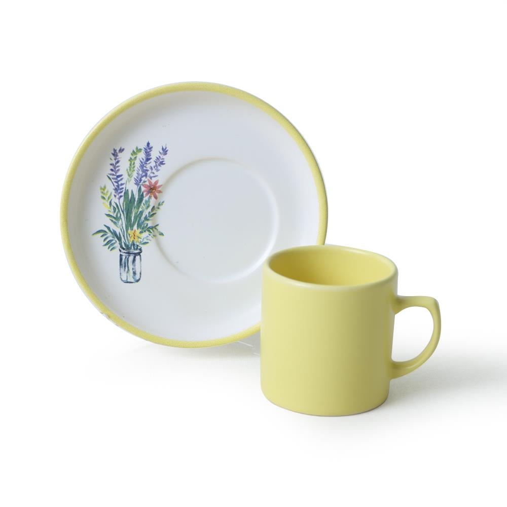 Keraart Elegant Blossoms Nordic Kahve Takımı 12 Parça 6 Kişilik 21788-93