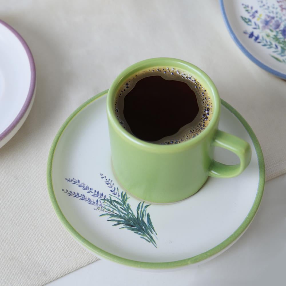 Keraart Elegant Blossoms Nordic Kahve Takımı 12 Parça 6 Kişilik 21788-93