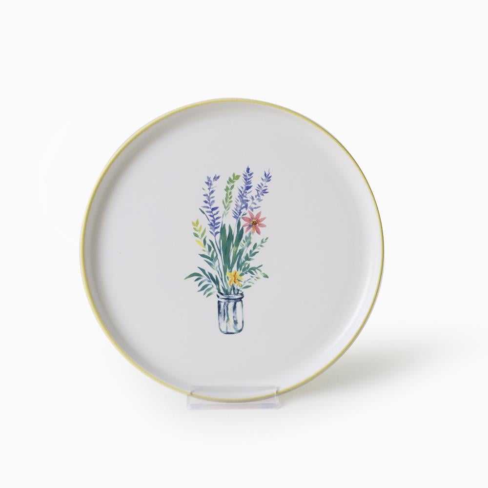 Keraart Elegant Blossoms Pasta Tabağı 22 Cm 6 Adet 21788-93