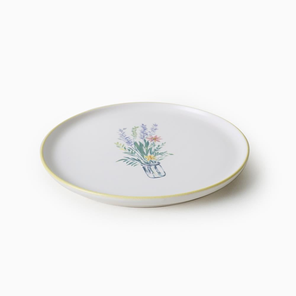 Keraart Elegant Blossoms Pasta Tabağı 22 Cm 6 Adet 21788-93